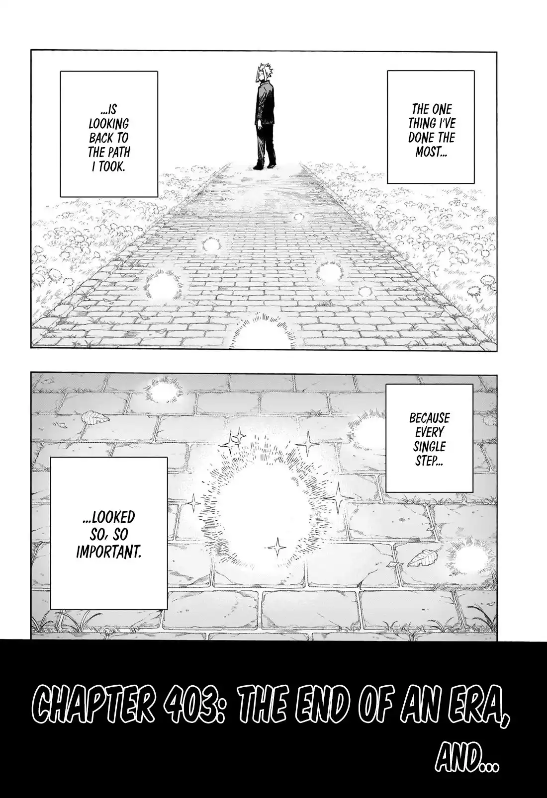 Boku No Hero Academia Chapter 403