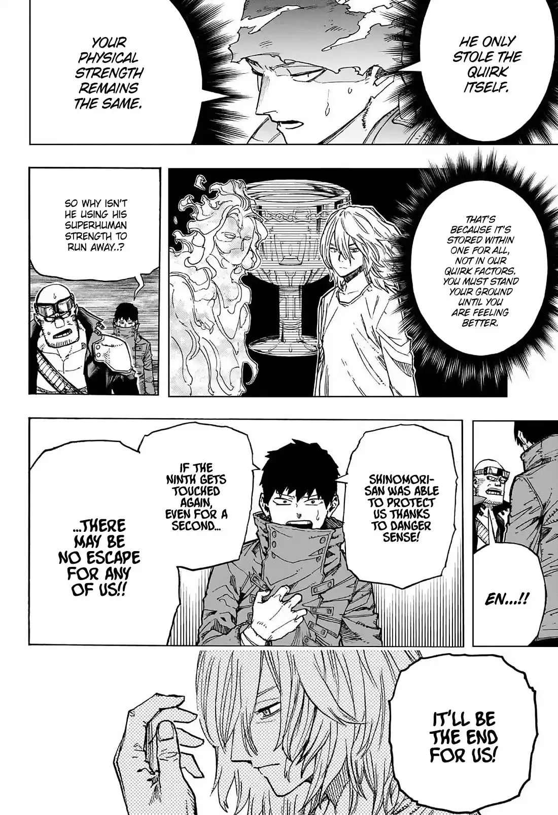 Boku No Hero Academia Chapter 411