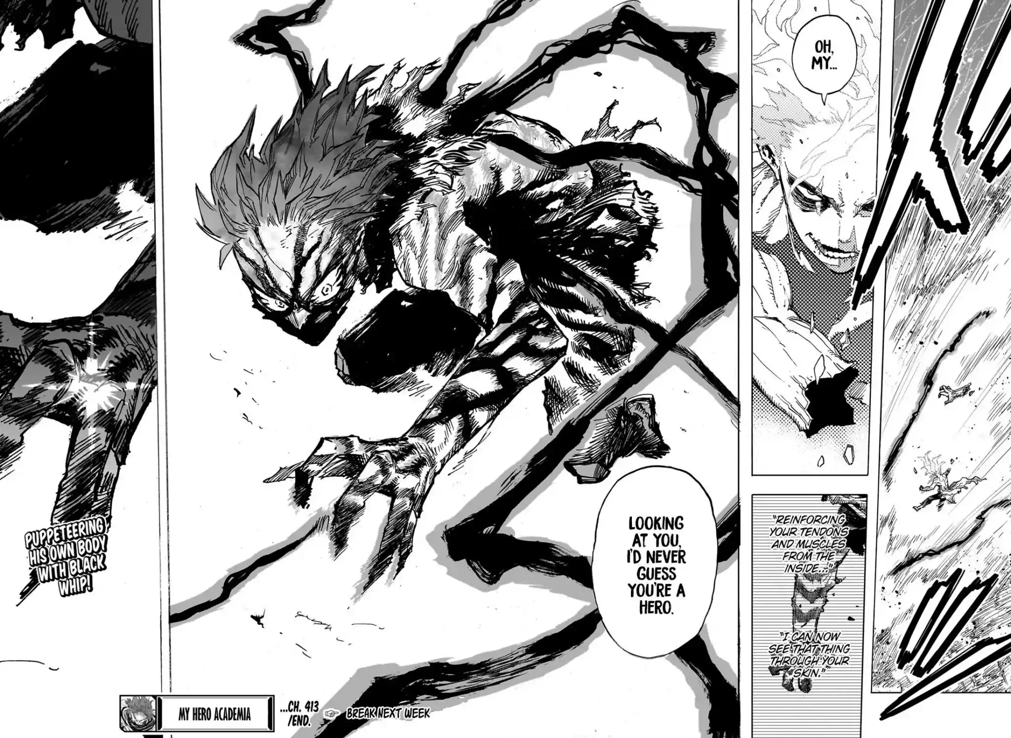 Boku No Hero Academia Chapter 413