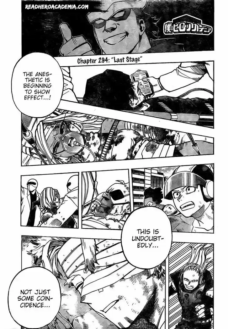 Boku no Hero Academia Vol.TBD Ch.294