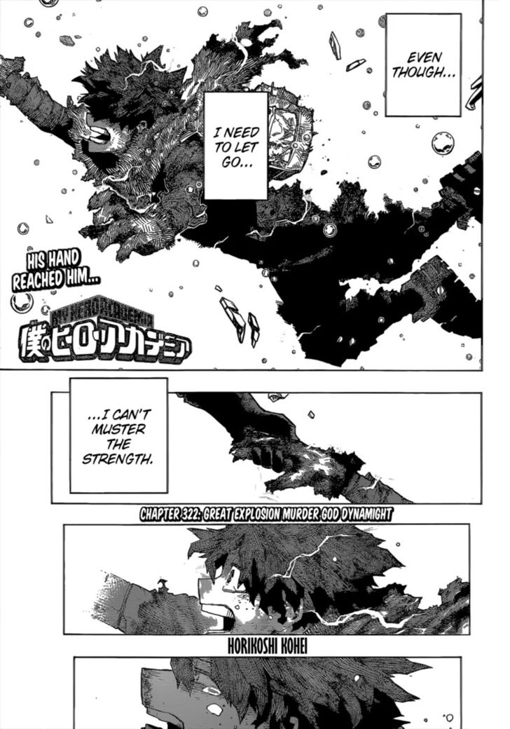 Boku no Hero Academia Vol.TBD Ch.322