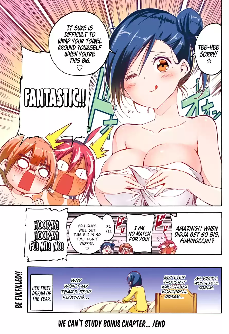 Bokutachi wa Benkyou ga Dekinai Ch. 93.1 Jump GIGA Bonus Chapter