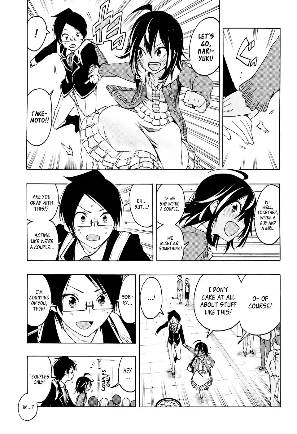 Bokutachi wa Benkyou ga Dekinai ch.10