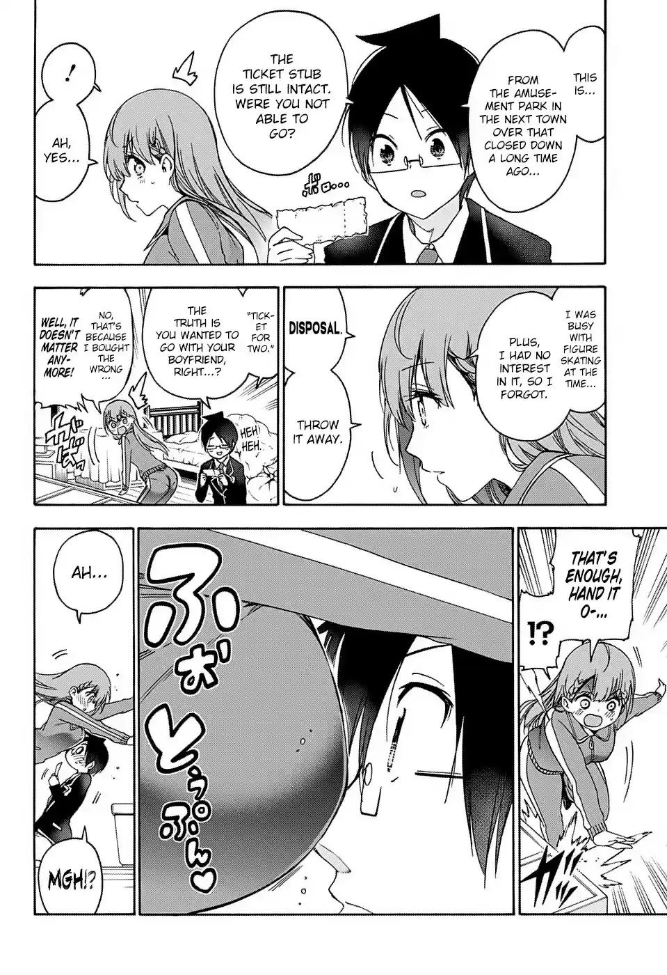 Bokutachi wa Benkyou ga Dekinai ch.119