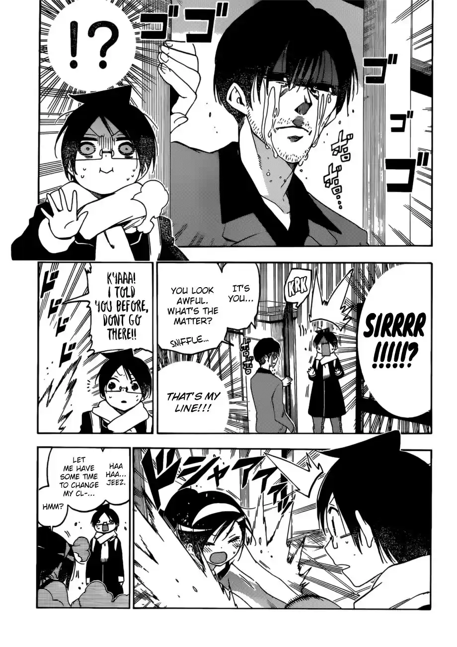 Bokutachi wa Benkyou ga Dekinai ch.121