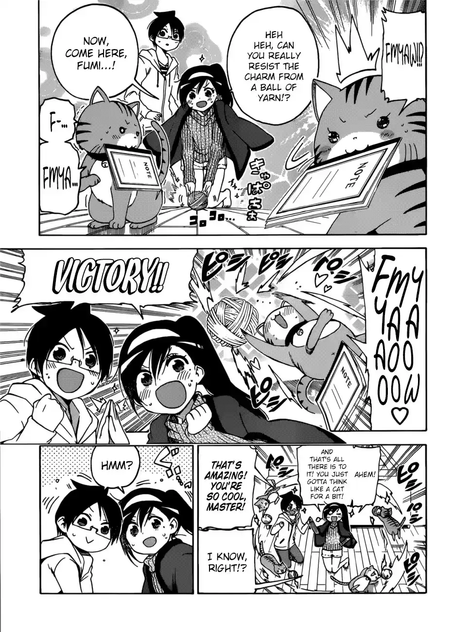 Bokutachi wa Benkyou ga Dekinai ch.121