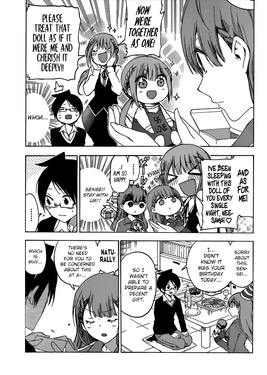 Bokutachi wa Benkyou ga Dekinai ch.122