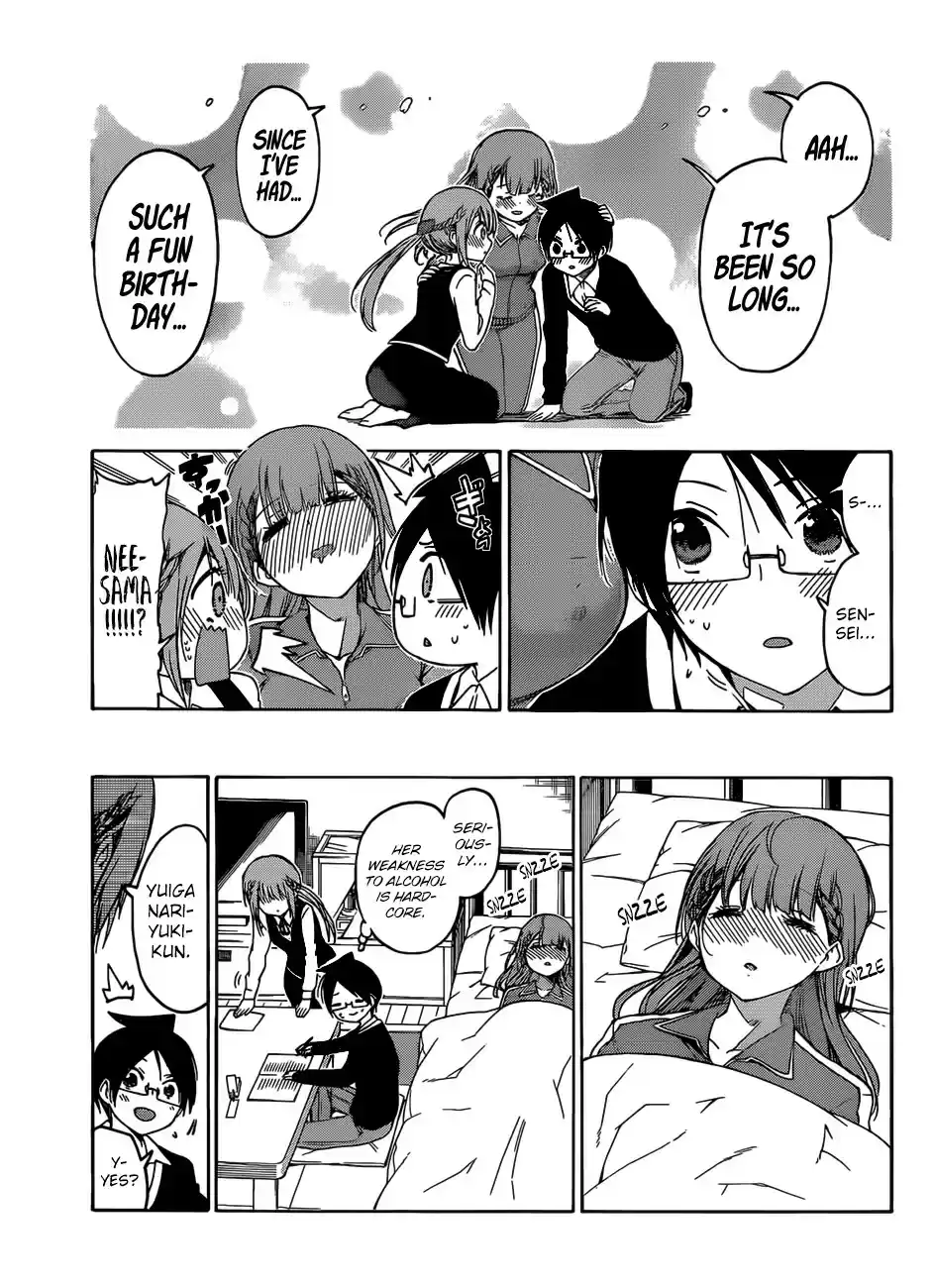 Bokutachi wa Benkyou ga Dekinai ch.122