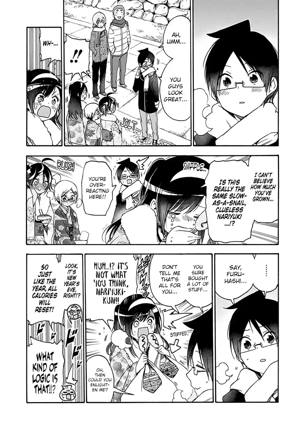 Bokutachi wa Benkyou ga Dekinai ch.123