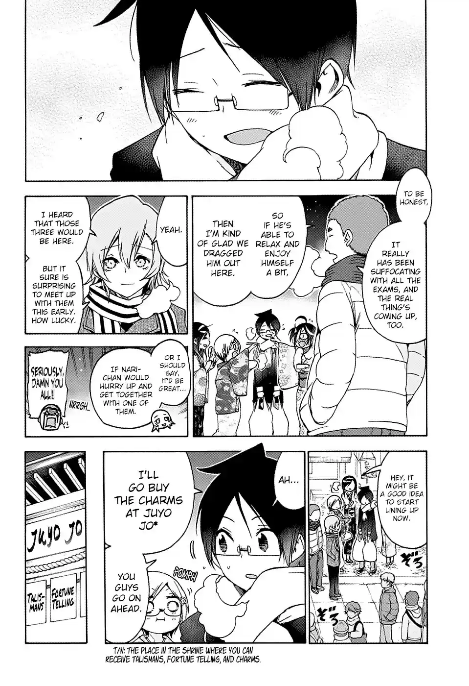 Bokutachi wa Benkyou ga Dekinai ch.123