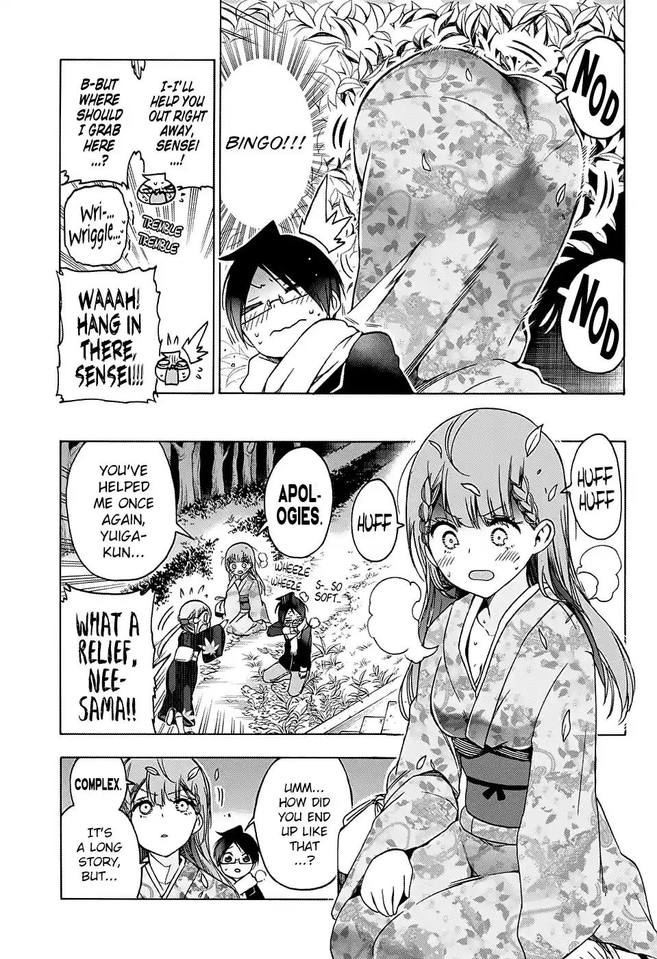 Bokutachi wa Benkyou ga Dekinai ch.123