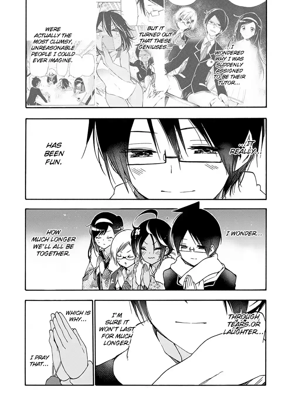 Bokutachi wa Benkyou ga Dekinai ch.123