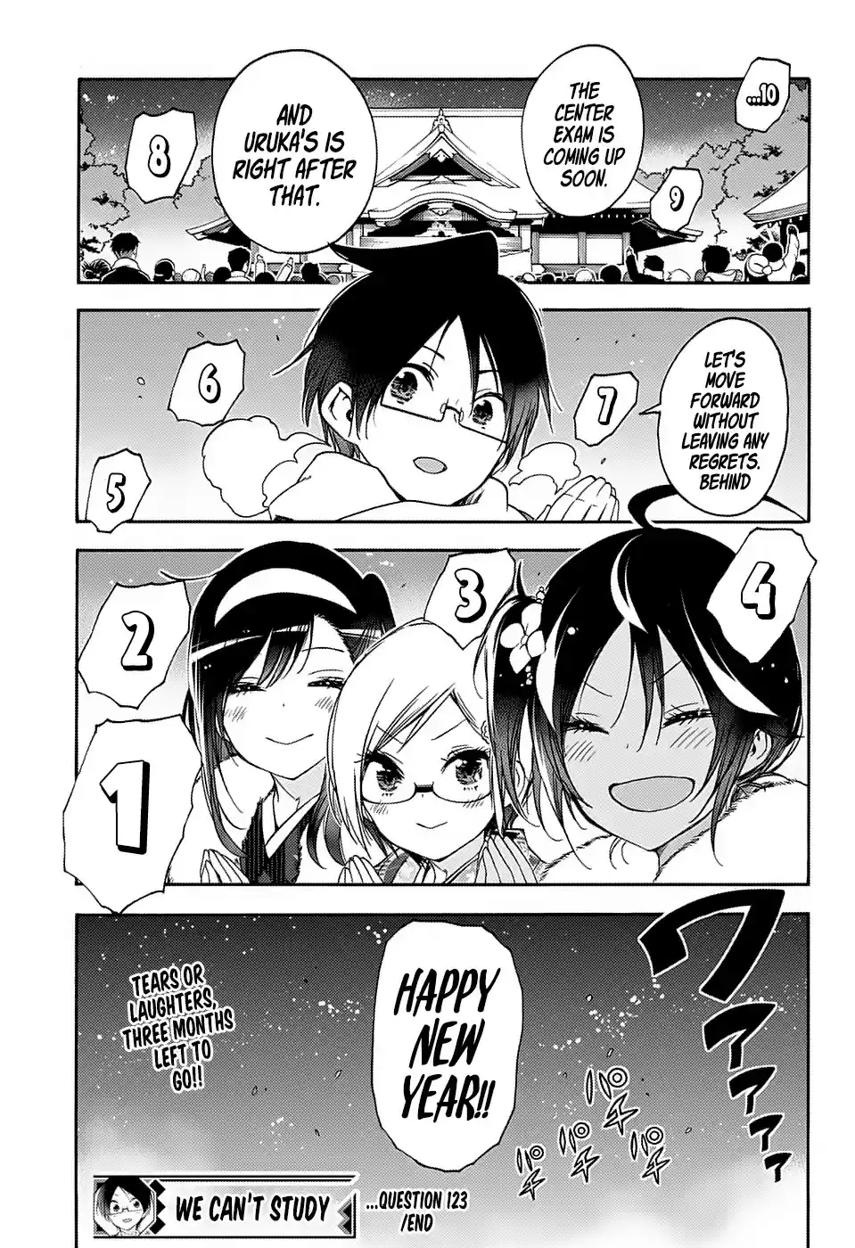 Bokutachi wa Benkyou ga Dekinai ch.123