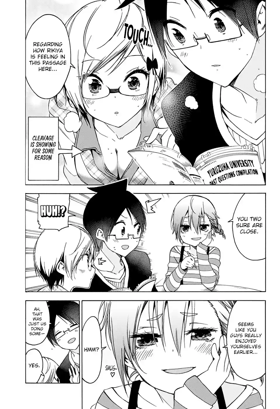 Bokutachi wa Benkyou ga Dekinai ch.131