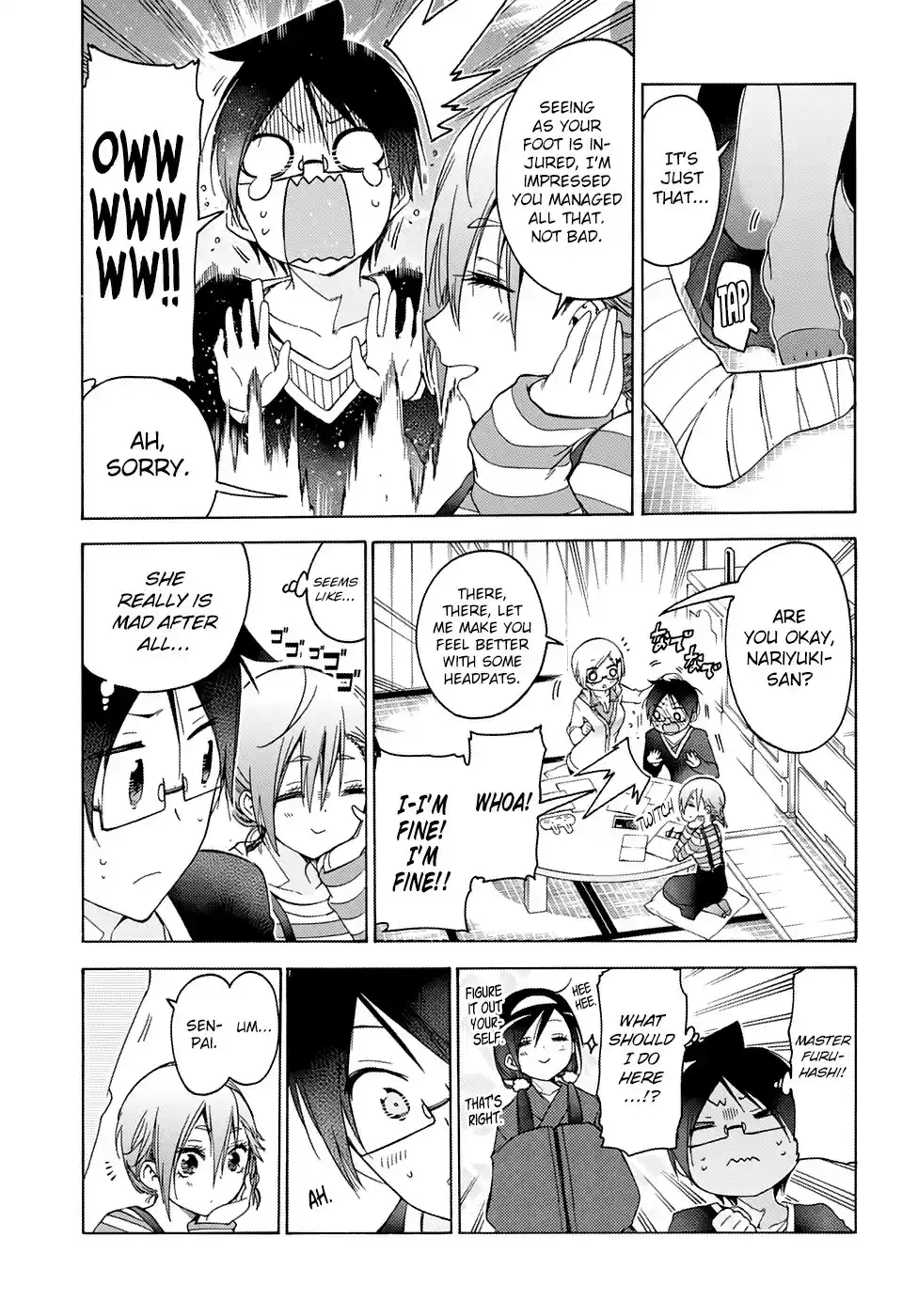 Bokutachi wa Benkyou ga Dekinai ch.131