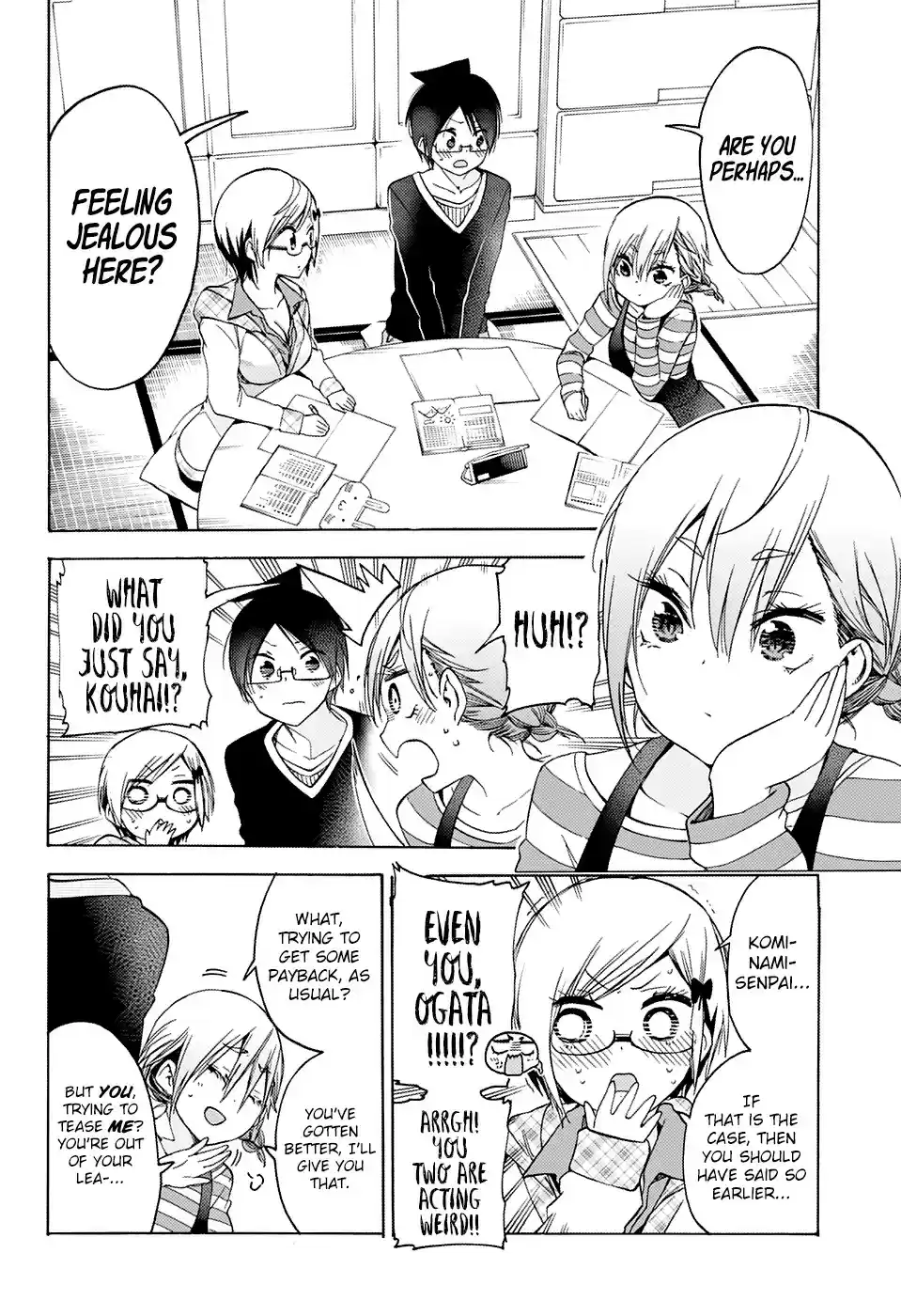 Bokutachi wa Benkyou ga Dekinai ch.131