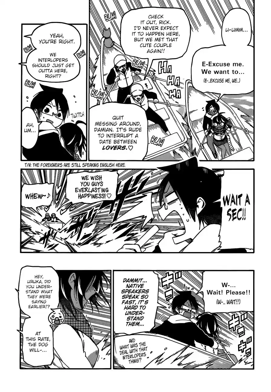 Bokutachi wa Benkyou ga Dekinai ch.132