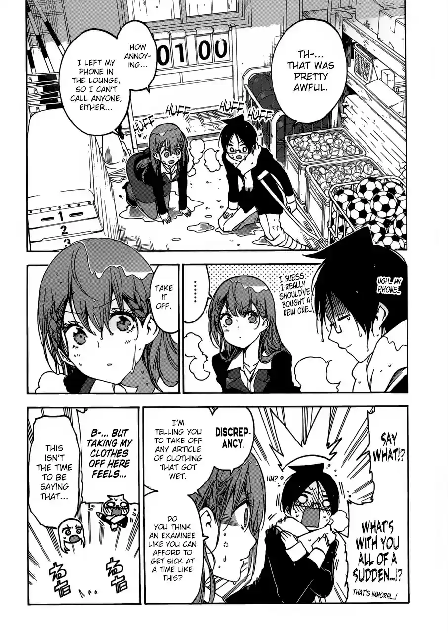 Bokutachi wa Benkyou ga Dekinai ch.133