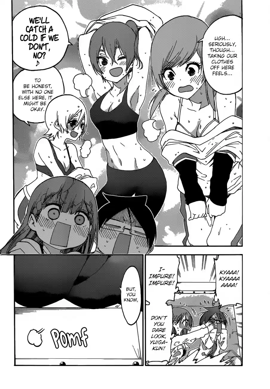 Bokutachi wa Benkyou ga Dekinai ch.133