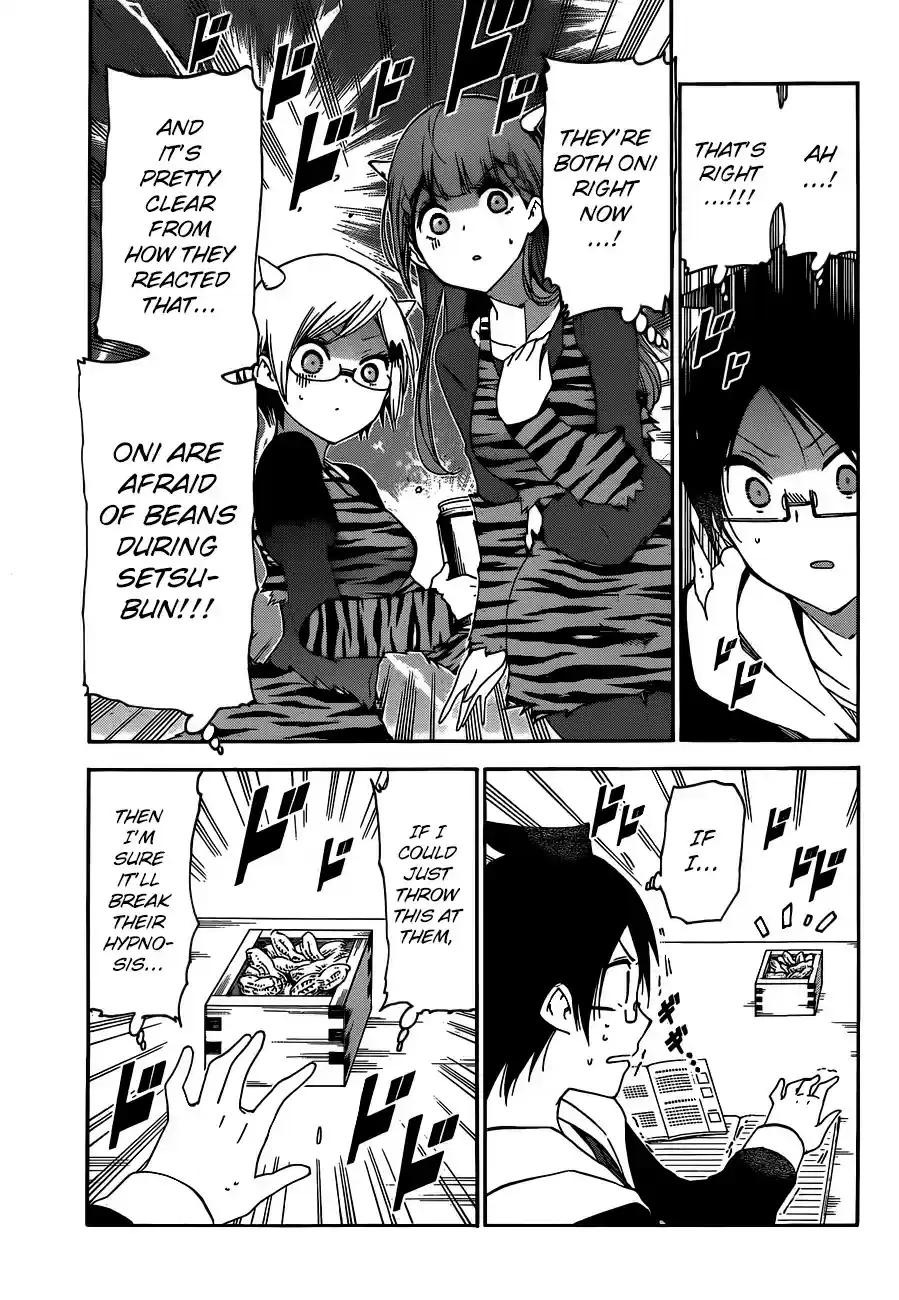 Bokutachi wa Benkyou ga Dekinai ch.135