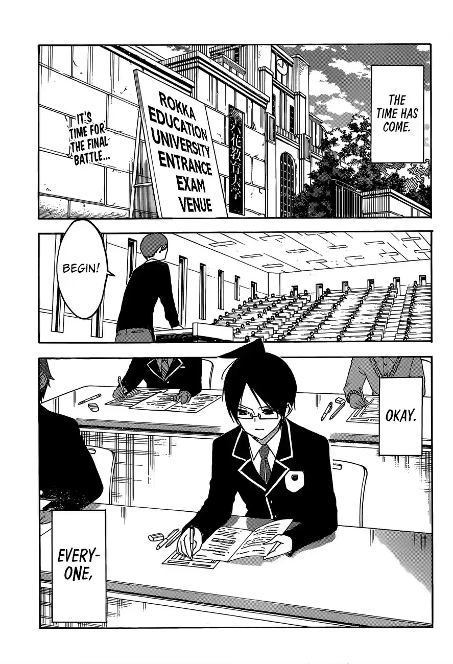 Bokutachi wa Benkyou ga Dekinai ch.140