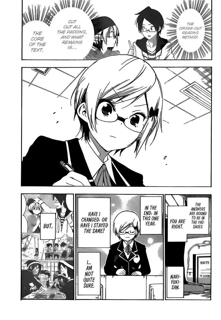 Bokutachi wa Benkyou ga Dekinai ch.140