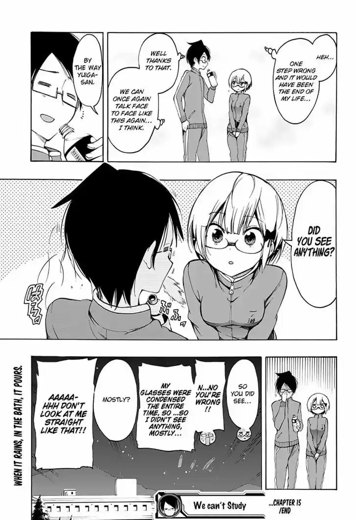 Bokutachi wa Benkyou ga Dekinai ch.15