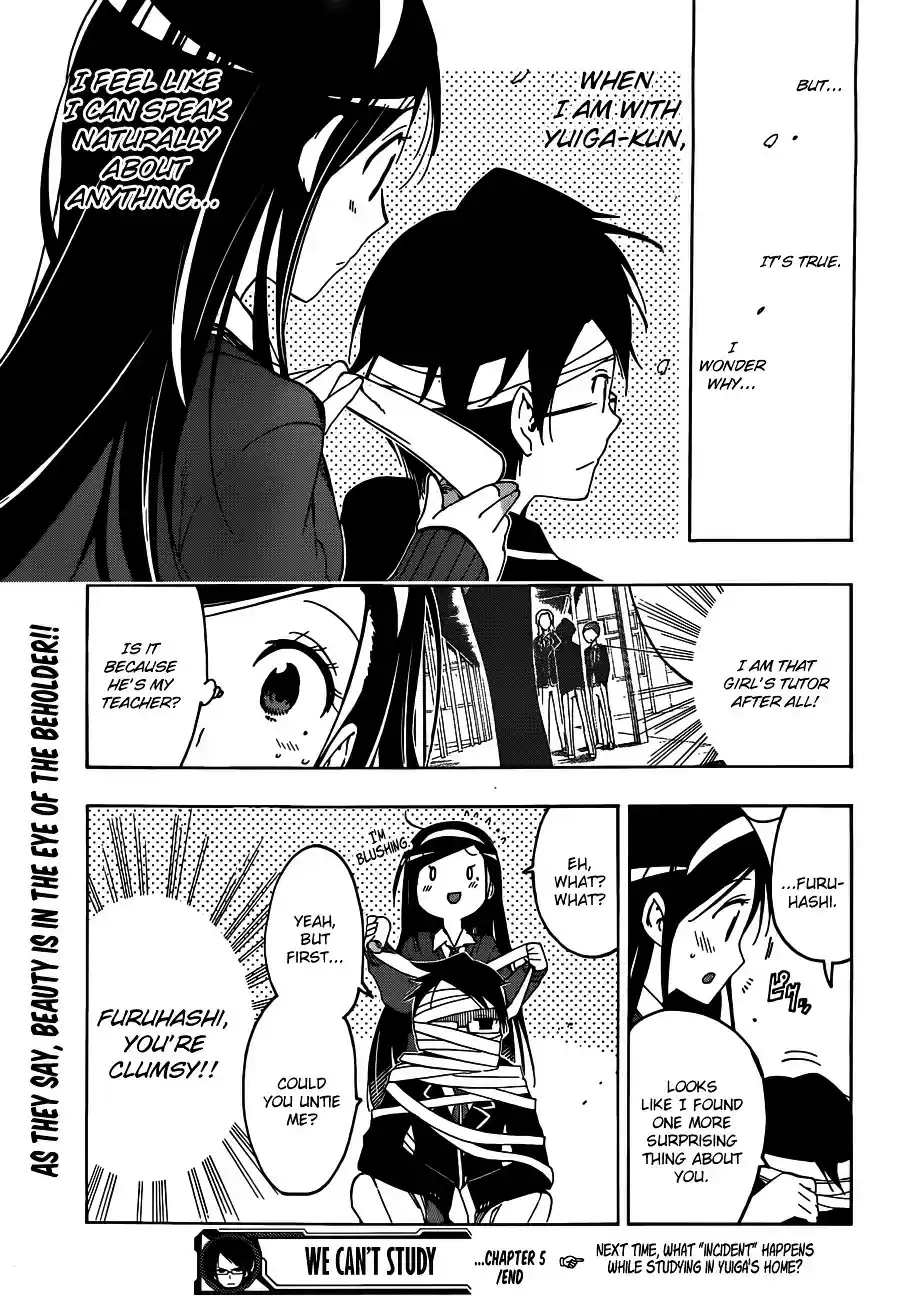 Bokutachi wa Benkyou ga Dekinai ch.5