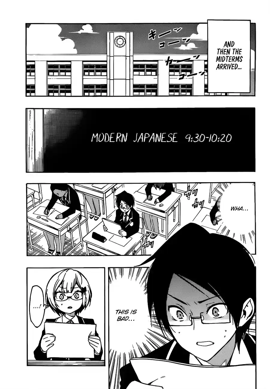 Bokutachi wa Benkyou ga Dekinai ch.8