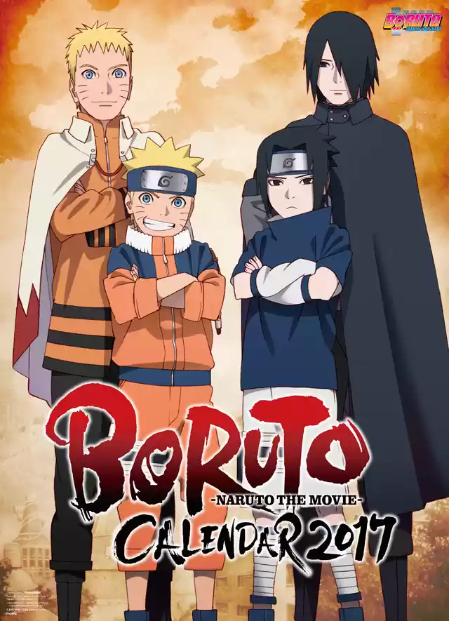 Boruto: Naruto Next Generations BORUTO CALENDAR 2017