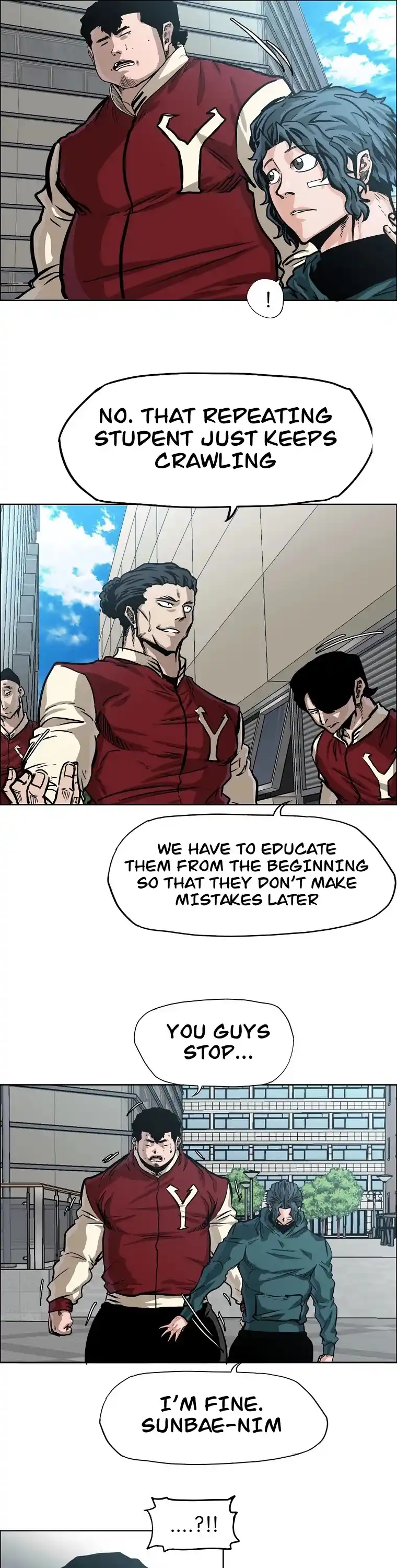 Boss In School Chapter 128