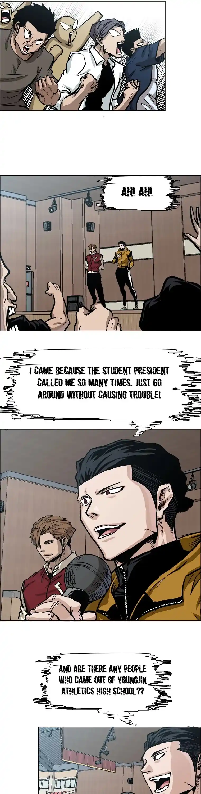 Boss In School Chapter 128