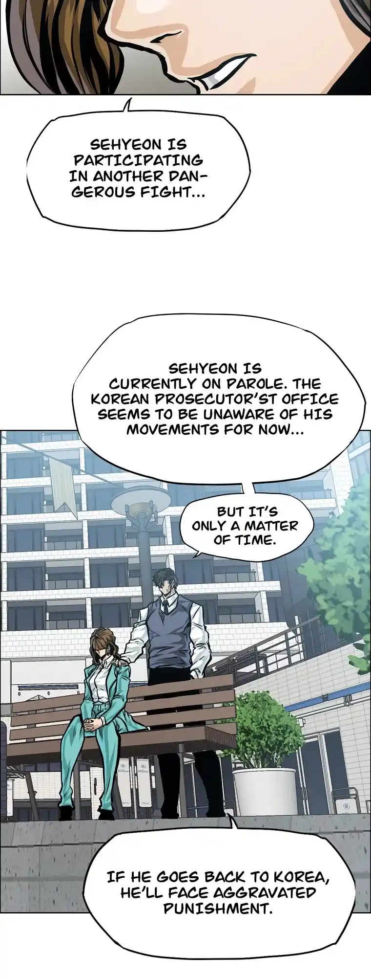 Boss In School Chapter 153