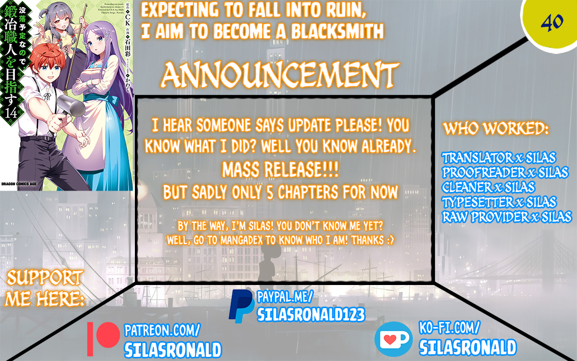 Botsuraku Yotei Nanode, Kajishokunin wo Mezasu 40