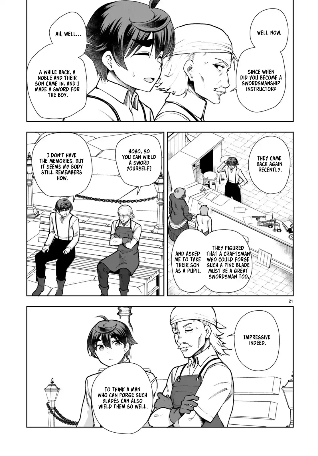 Botsuraku Yotei Nanode, Kajishokunin wo Mezasu 81