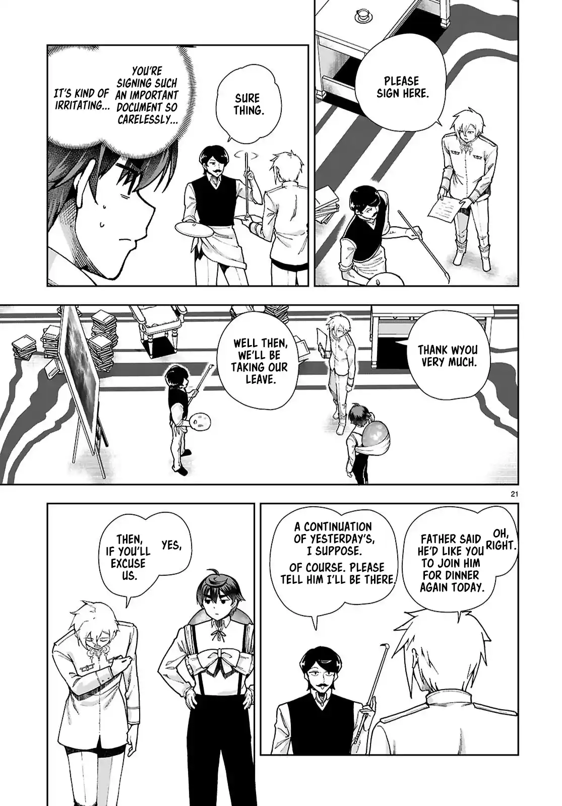 Botsuraku Yotei Nanode, Kajishokunin wo Mezasu 93