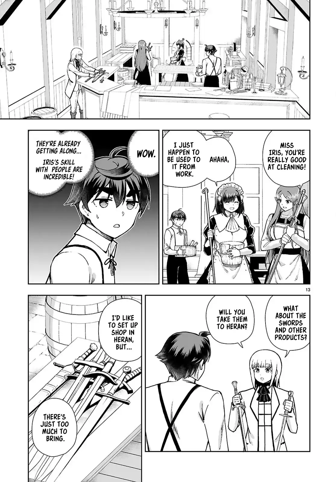 Botsuraku Yotei Nanode, Kajishokunin wo Mezasu 96