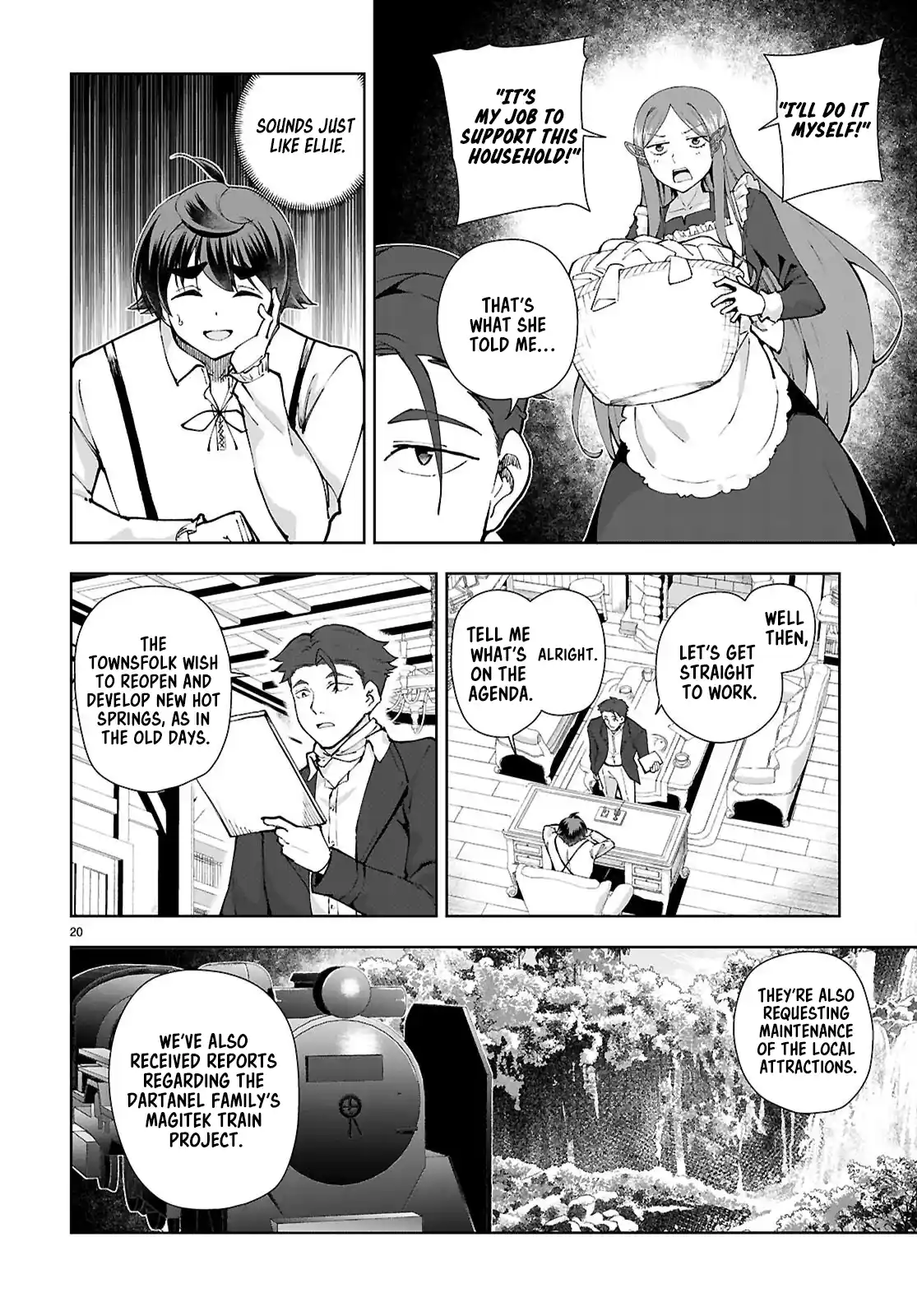 Botsuraku Yotei Nanode, Kajishokunin wo Mezasu 96