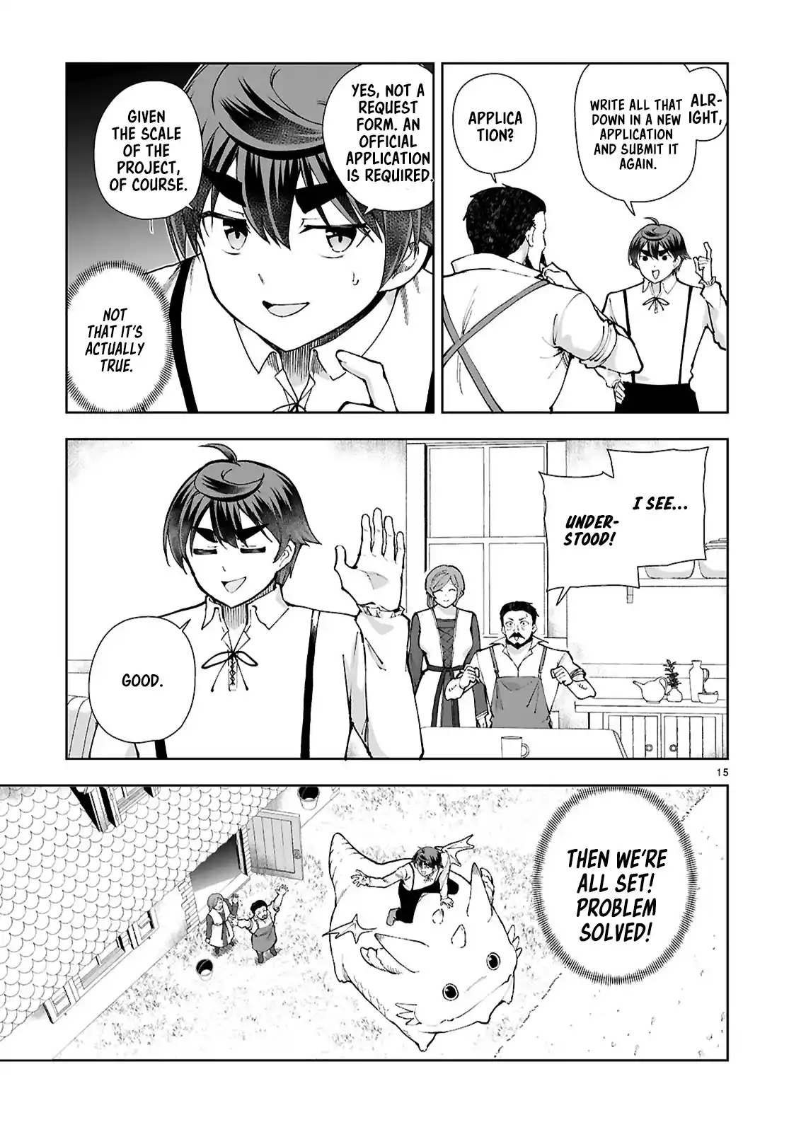 Botsuraku Yotei Nanode, Kajishokunin wo Mezasu 97