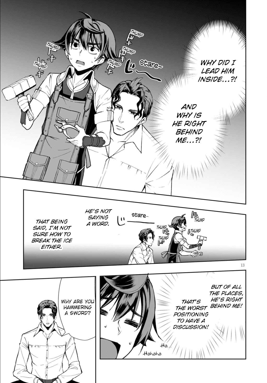 Botsuraku Yotei Nanode, Kajishokunin wo Mezasu Ch.3