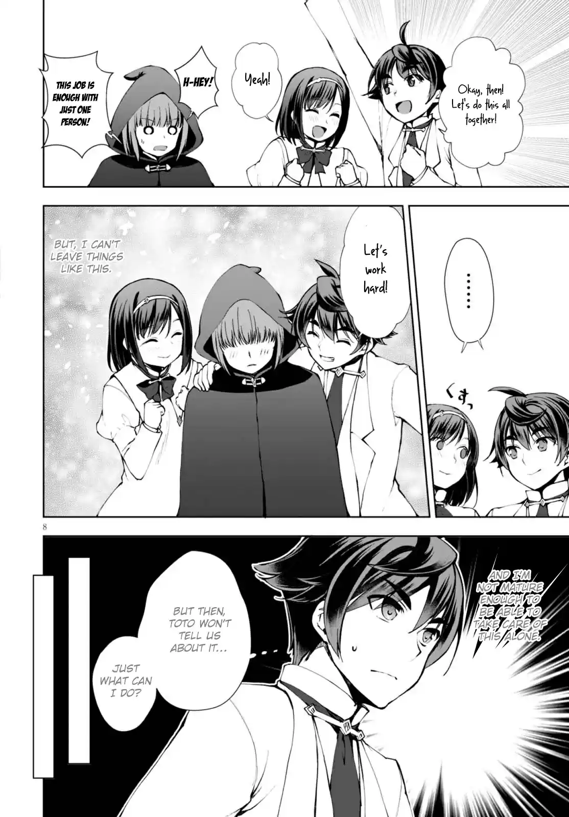 Botsuraku Yotei Nanode, Kajishokunin wo Mezasu Vol. 2 Ch. 11