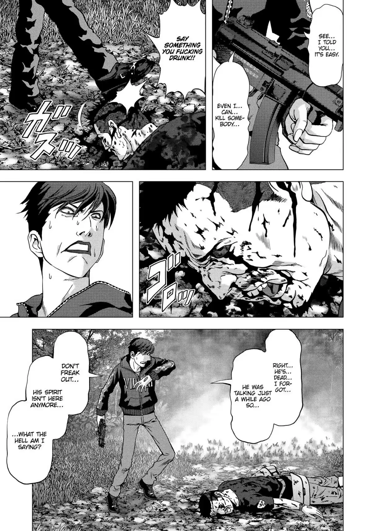 Btooom! Vol. 20 Ch. 95 The Weight of a Life