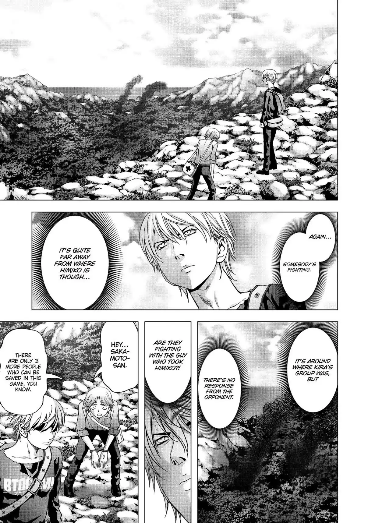Btooom! Vol. 20 Ch. 95 The Weight of a Life