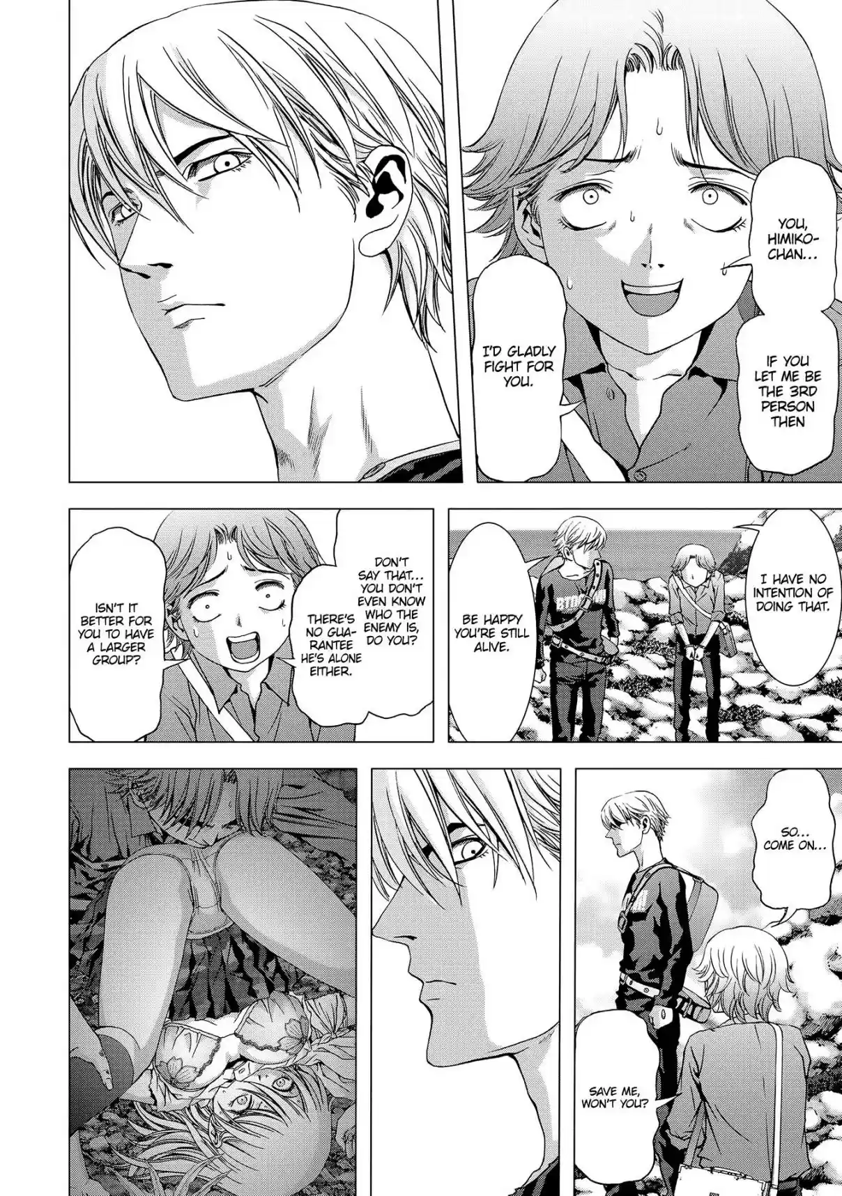 Btooom! Vol. 20 Ch. 95 The Weight of a Life