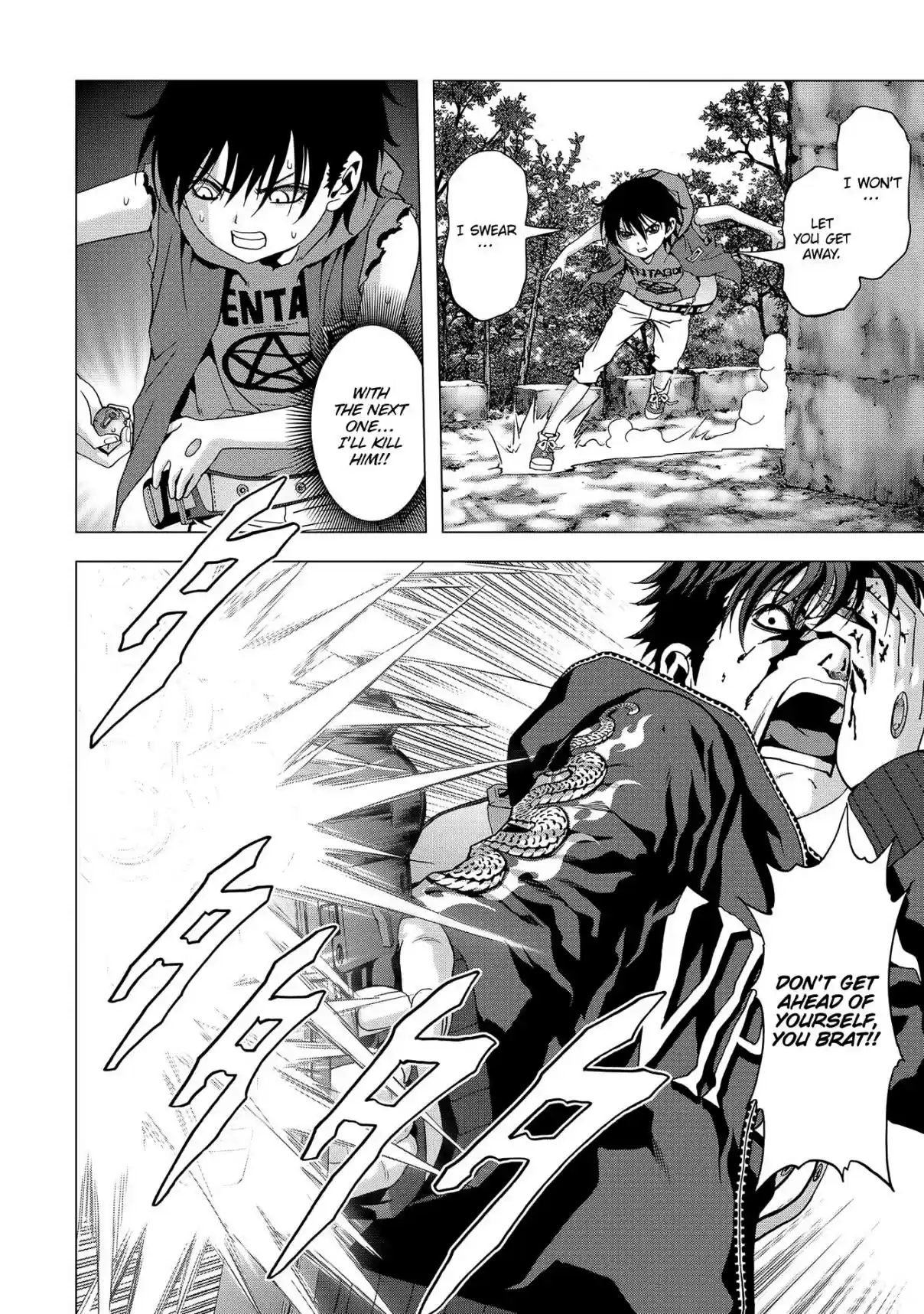 Btooom! Vol. 20 Ch. 95 The Weight of a Life