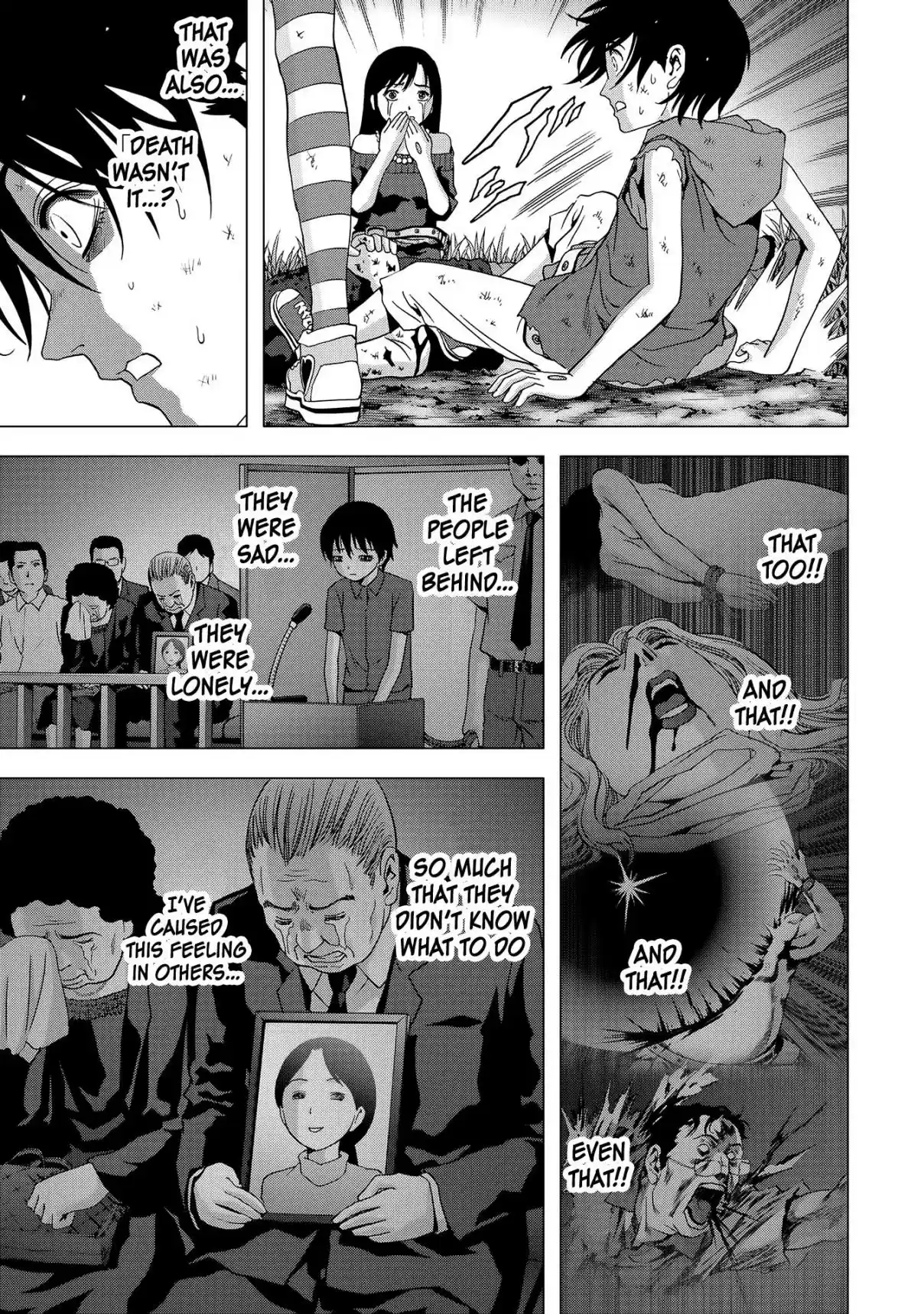 Btooom! Vol. 20 Ch. 95 The Weight of a Life