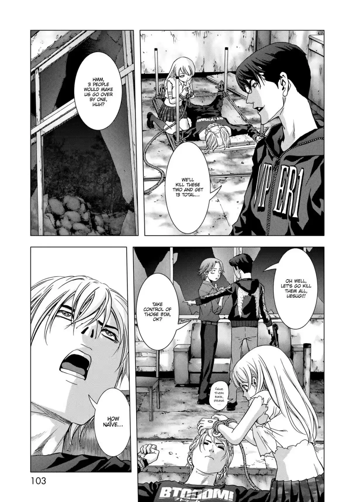 Btooom! Vol. 21 Ch. 100 Madness In The Moonlight