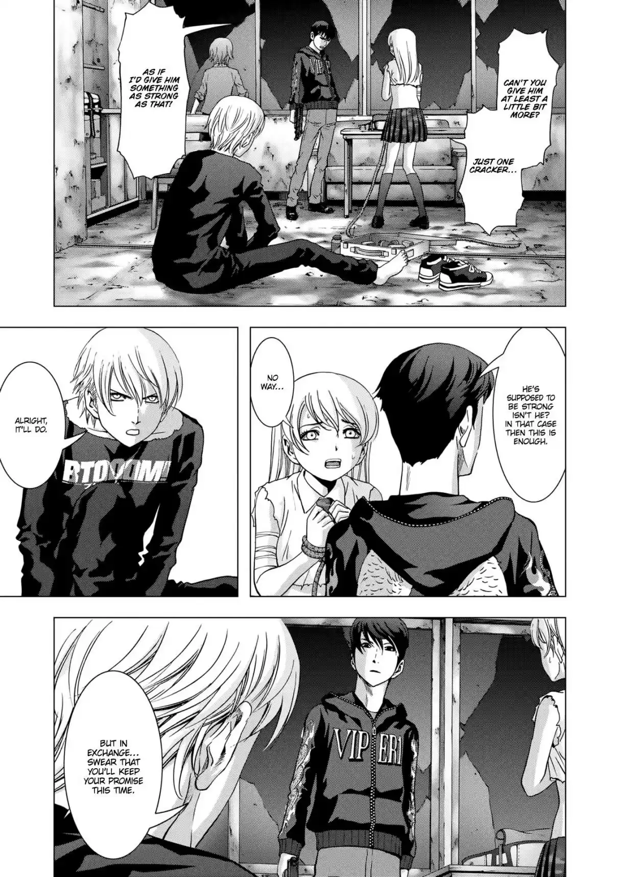 Btooom! Vol. 21 Ch. 100 Madness In The Moonlight