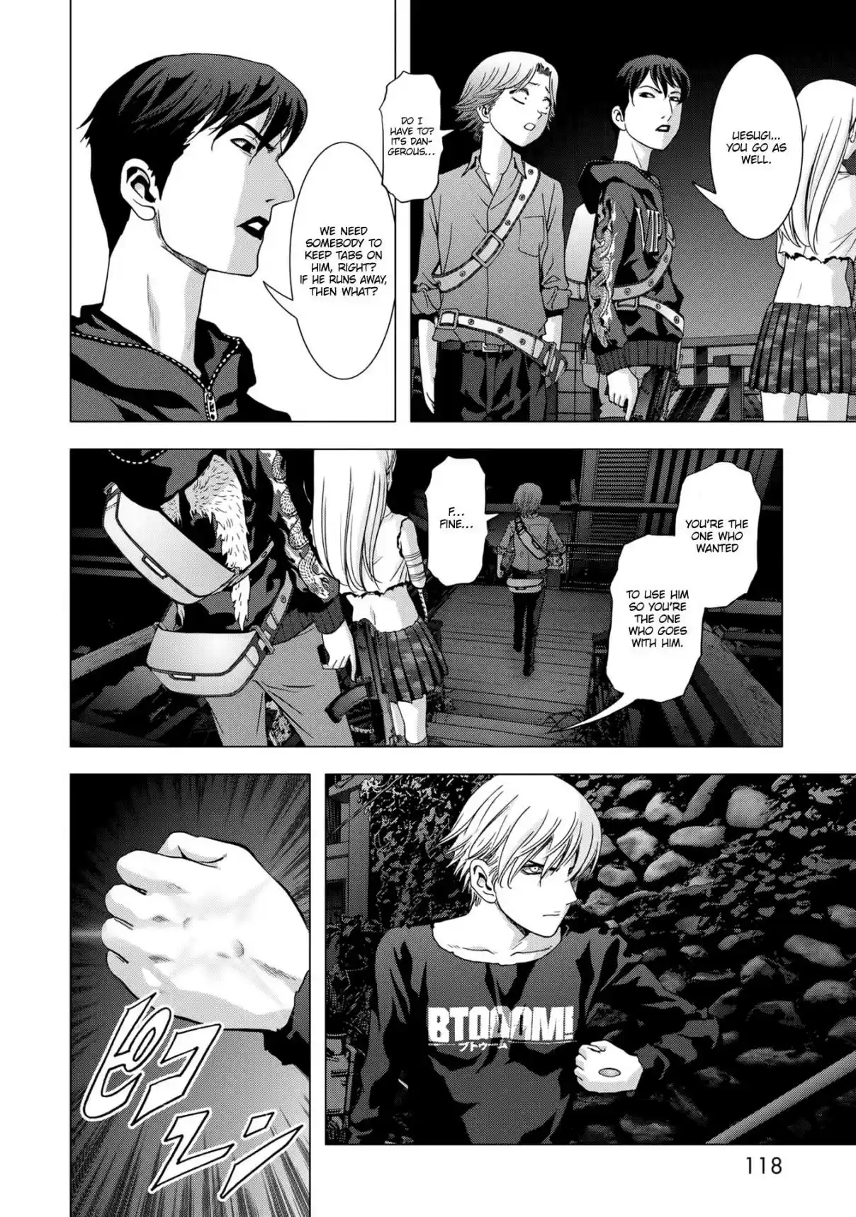 Btooom! Vol. 21 Ch. 100 Madness In The Moonlight