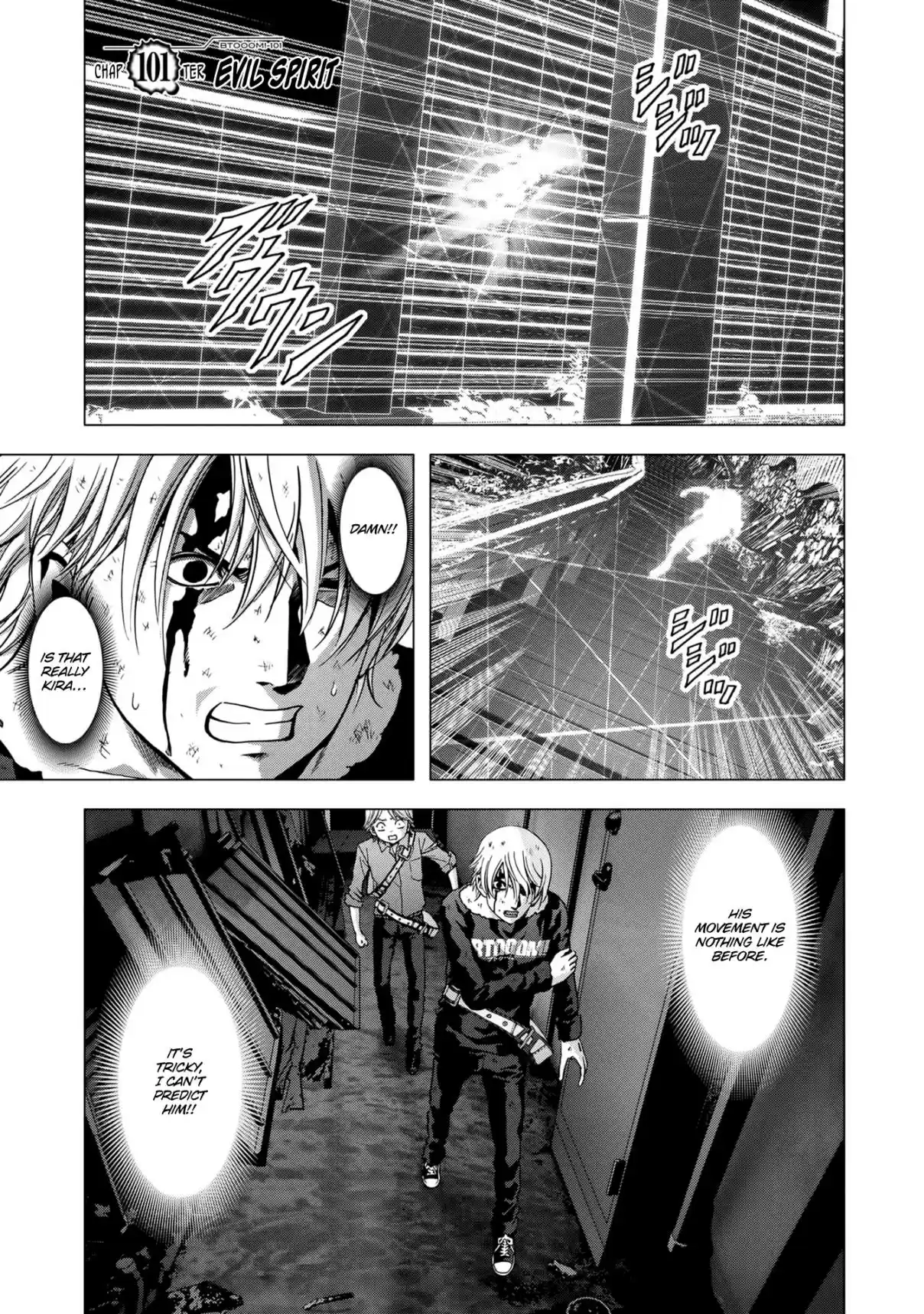 Btooom! Vol. 21 Ch. 101 Evil Spirit